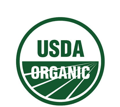 Logo des NOP-Zertifikats des USDA